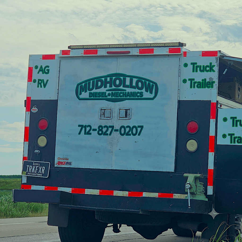 Mudhollow Diesel Mechanics Service Truck 1